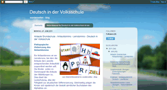 Desktop Screenshot of deutsch-volksschule.blogspot.com