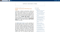 Desktop Screenshot of opensourcepbx.blogspot.com