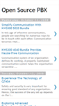 Mobile Screenshot of opensourcepbx.blogspot.com