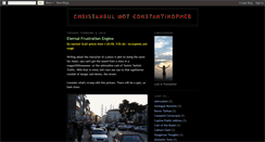 Desktop Screenshot of christanbul.blogspot.com