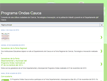 Tablet Screenshot of programaondascauca.blogspot.com