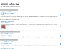 Tablet Screenshot of cinemaincinema.blogspot.com