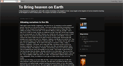 Desktop Screenshot of healingpowerministry.blogspot.com