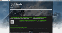 Desktop Screenshot of ijo3lsyariah.blogspot.com