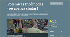 Desktop Screenshot of polemicasincomodas.blogspot.com