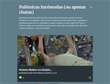 Tablet Screenshot of polemicasincomodas.blogspot.com