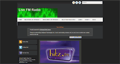 Desktop Screenshot of live-fm-radio.blogspot.com