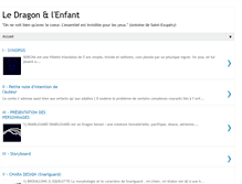 Tablet Screenshot of ledragonetlenfant.blogspot.com