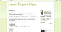 Desktop Screenshot of janesimplekitchen.blogspot.com