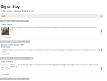 Tablet Screenshot of bigonblog.blogspot.com