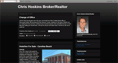 Desktop Screenshot of chrishoskins.blogspot.com