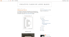 Desktop Screenshot of creativecardsbyanne.blogspot.com