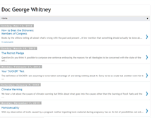 Tablet Screenshot of docgeorgewhitney.blogspot.com