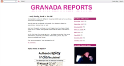 Desktop Screenshot of granadareports.blogspot.com