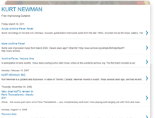 Tablet Screenshot of kurtnewman.blogspot.com