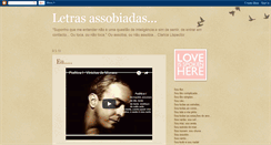 Desktop Screenshot of letrasassobiada.blogspot.com