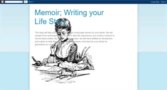 Desktop Screenshot of memoirlifestory.blogspot.com