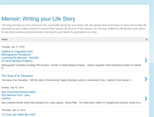 Tablet Screenshot of memoirlifestory.blogspot.com
