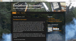 Desktop Screenshot of bandoleeredbookworm.blogspot.com