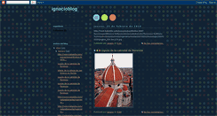 Desktop Screenshot of ignacioblog08.blogspot.com