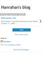 Mobile Screenshot of hanrahansblogsog.blogspot.com