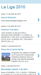 Mobile Screenshot of laliga2010clausura.blogspot.com