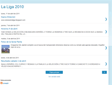 Tablet Screenshot of laliga2010clausura.blogspot.com