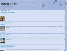 Tablet Screenshot of annstanley.blogspot.com