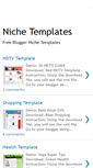 Mobile Screenshot of niche-templates.blogspot.com
