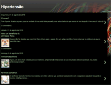 Tablet Screenshot of hipertensao22010.blogspot.com