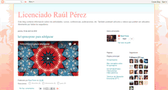 Desktop Screenshot of licenciadoraulperez.blogspot.com