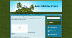 Desktop Screenshot of campoyfringilidos.blogspot.com
