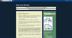 Desktop Screenshot of podelevarbicicleta.blogspot.com