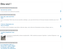 Tablet Screenshot of dieu-seul.blogspot.com