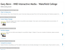 Tablet Screenshot of garybenn.blogspot.com