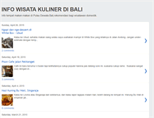 Tablet Screenshot of kulinerdibali.blogspot.com