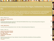 Tablet Screenshot of centralgovernmentschemes.blogspot.com