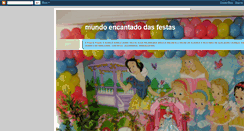 Desktop Screenshot of mundoencantadodasfestas.blogspot.com