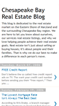 Mobile Screenshot of chesapeakebayrealestateblog.blogspot.com