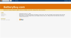 Desktop Screenshot of batterybuy.blogspot.com