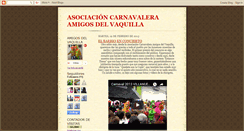 Desktop Screenshot of amigosdelvaquilla.blogspot.com