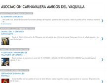 Tablet Screenshot of amigosdelvaquilla.blogspot.com