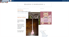 Desktop Screenshot of miadosebordados2.blogspot.com