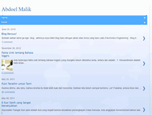 Tablet Screenshot of abdoel-malik.blogspot.com