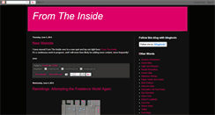 Desktop Screenshot of paradoxoutside.blogspot.com