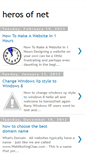 Mobile Screenshot of herosofnet.blogspot.com