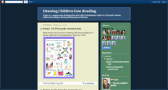 Desktop Screenshot of drawingchildrenintoreading.blogspot.com