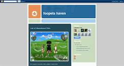 Desktop Screenshot of foopetshaven1.blogspot.com