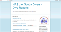 Desktop Screenshot of nasjaxscubadivers.blogspot.com