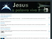 Tablet Screenshot of jesusapalavraviva.blogspot.com